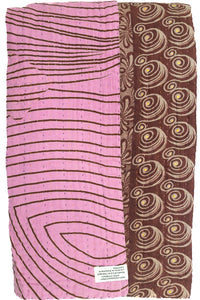 Kantha Throw Bed Quilt