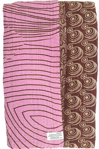 Kantha Throw Bed Quilt