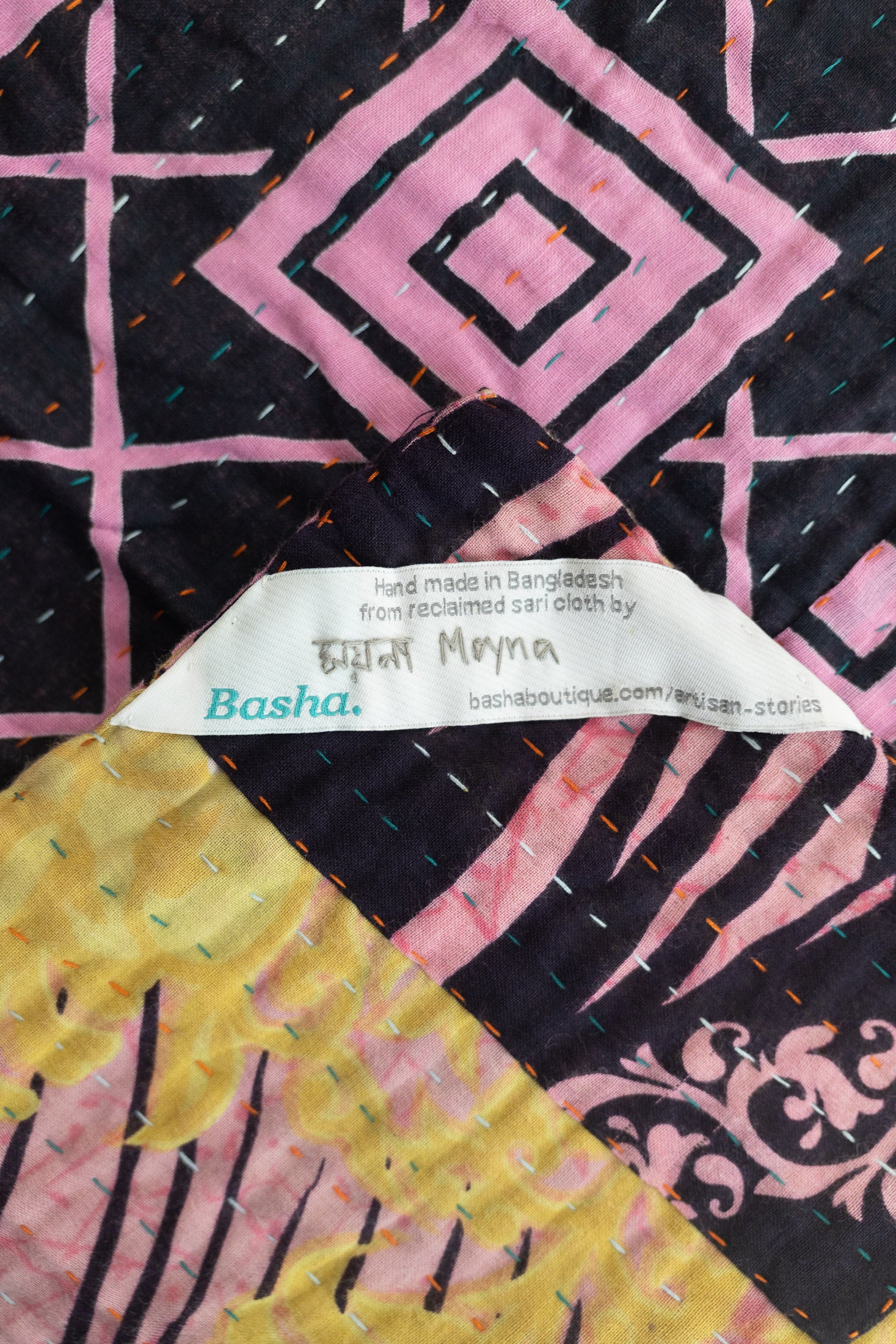 Expectant Kantha Throw