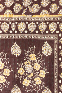 Fable Kantha Throw Blanket