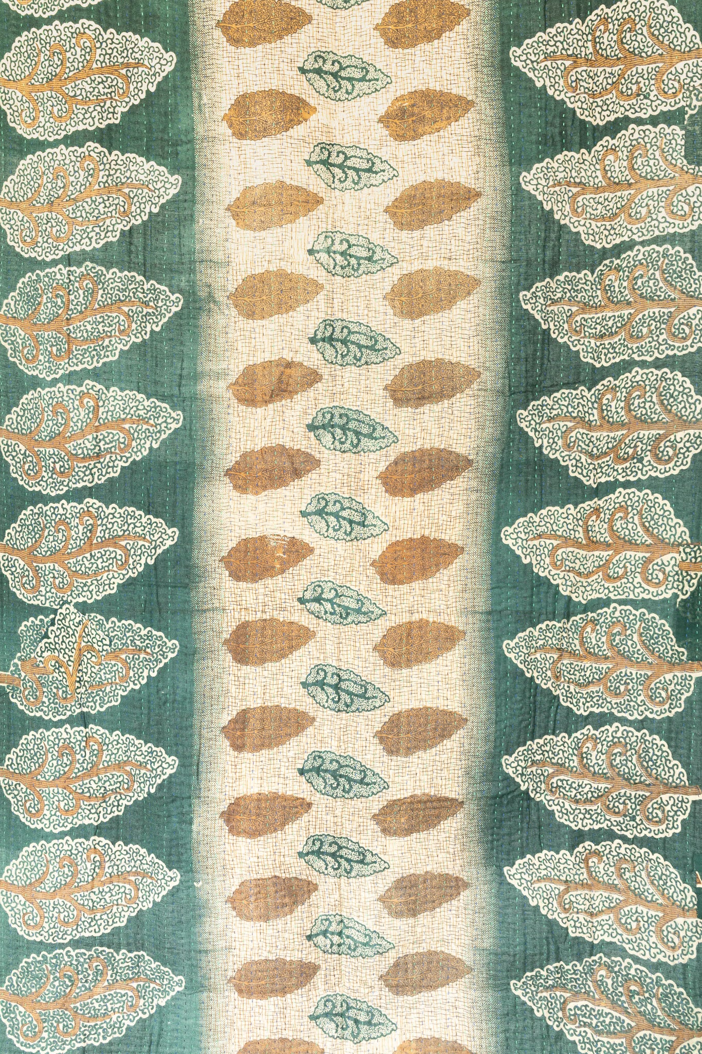 Fable Kantha Throw Blanket