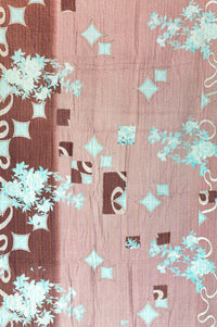 Fair Kantha Throw Blanket