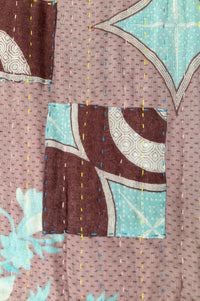 Fair Kantha Throw Blanket