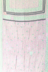 Fair Kantha Throw Blanket