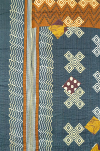 Faithful Large Kantha Throw Blanket