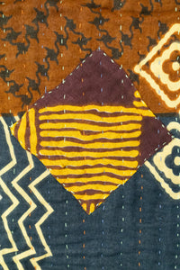 Faithful Large Kantha Throw Blanket