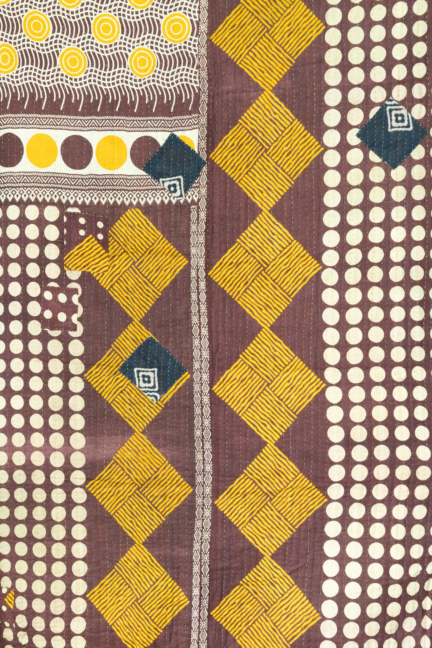 Faithful Large Kantha Throw Blanket
