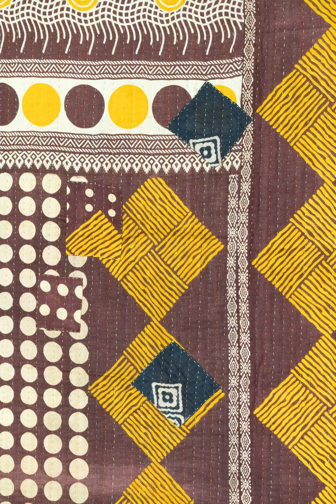 Faithful Large Kantha Throw Blanket