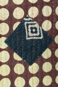 Faithful Large Kantha Throw Blanket