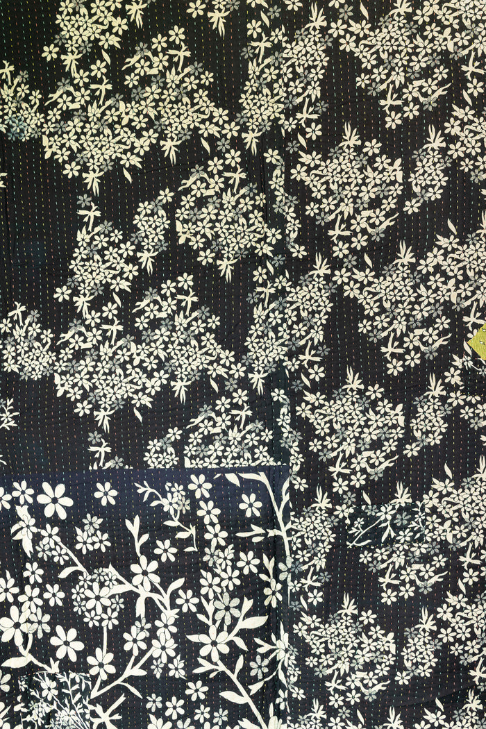 Faithful Large Kantha Throw Blanket