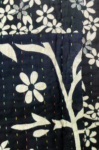 Faithful Large Kantha Throw Blanket