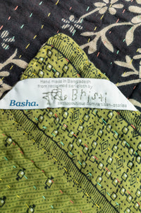 Faithful Large Kantha Throw Blanket