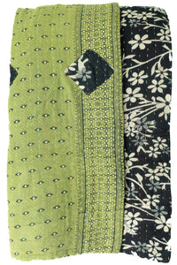 Faithful Large Kantha Throw Blanket