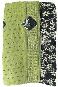 Faithful Large Kantha Throw Blanket