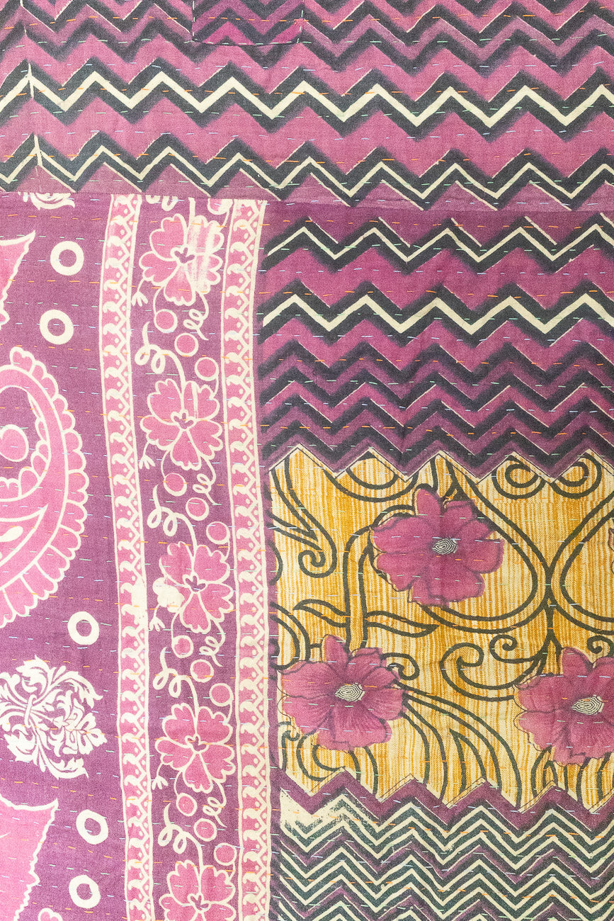 Faithful Large Kantha Throw