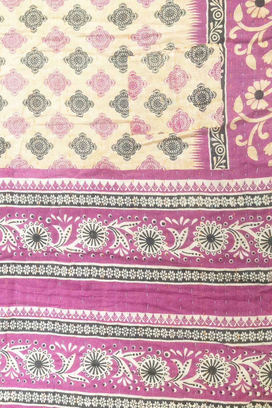 Faithful Large Kantha Throw