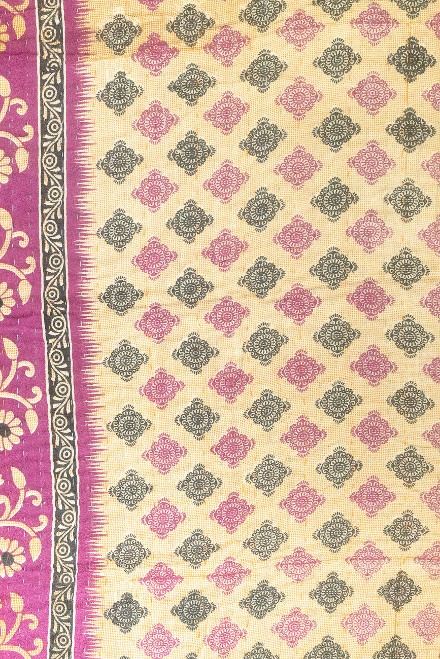 Faithful Large Kantha Throw