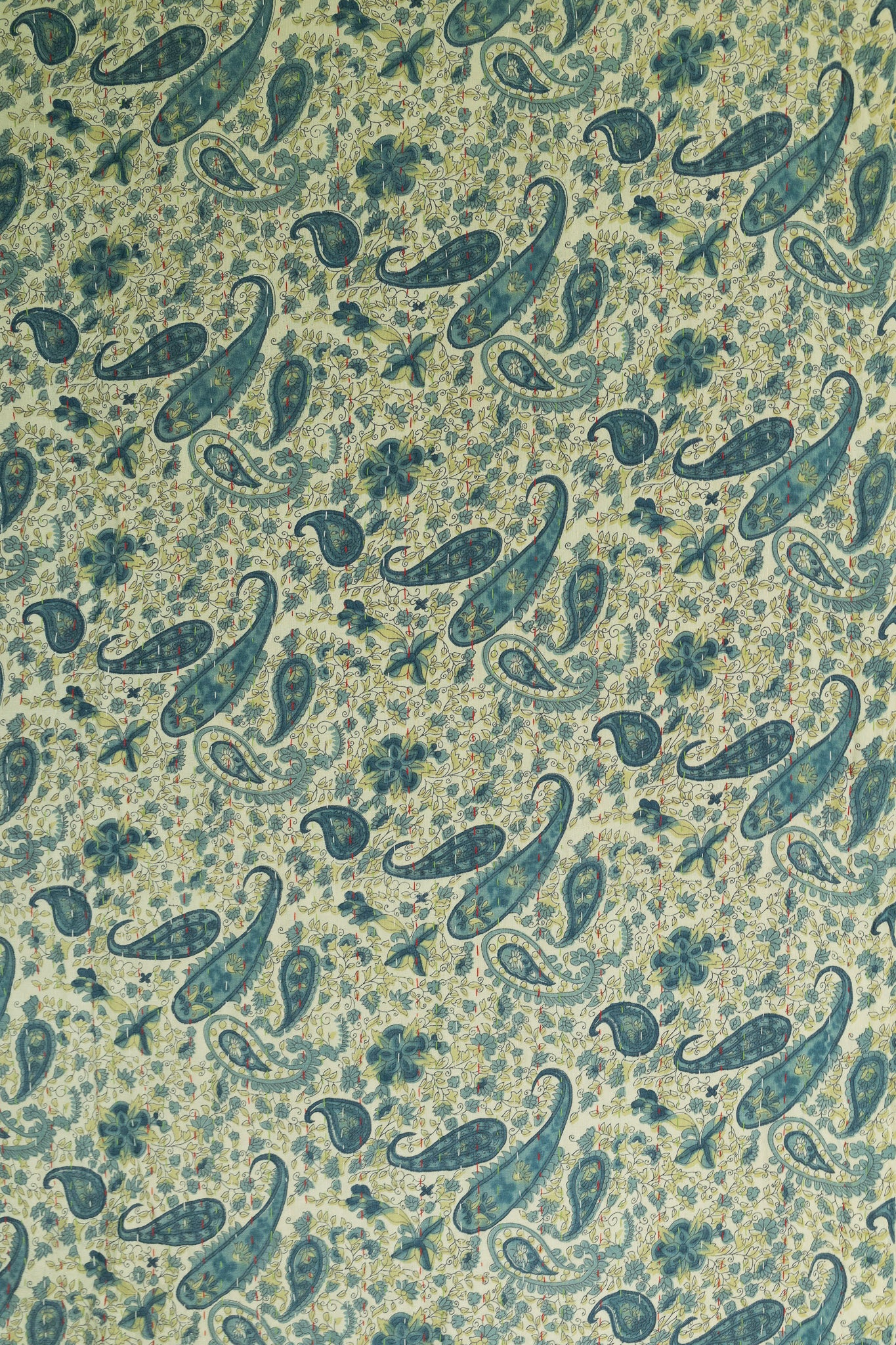 Feminine Kantha Throw Blanket