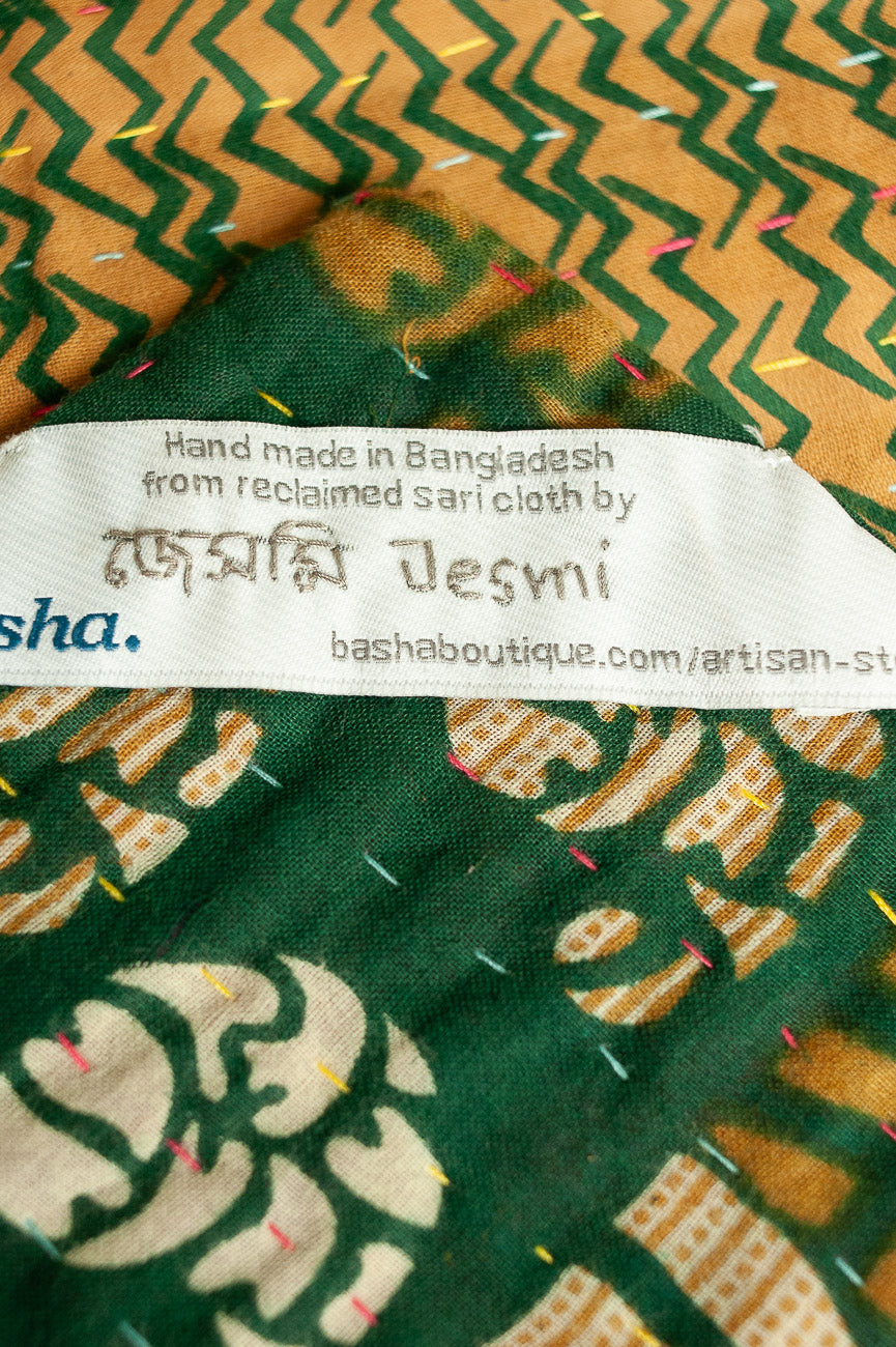 Fieldstone Large Kantha Throw