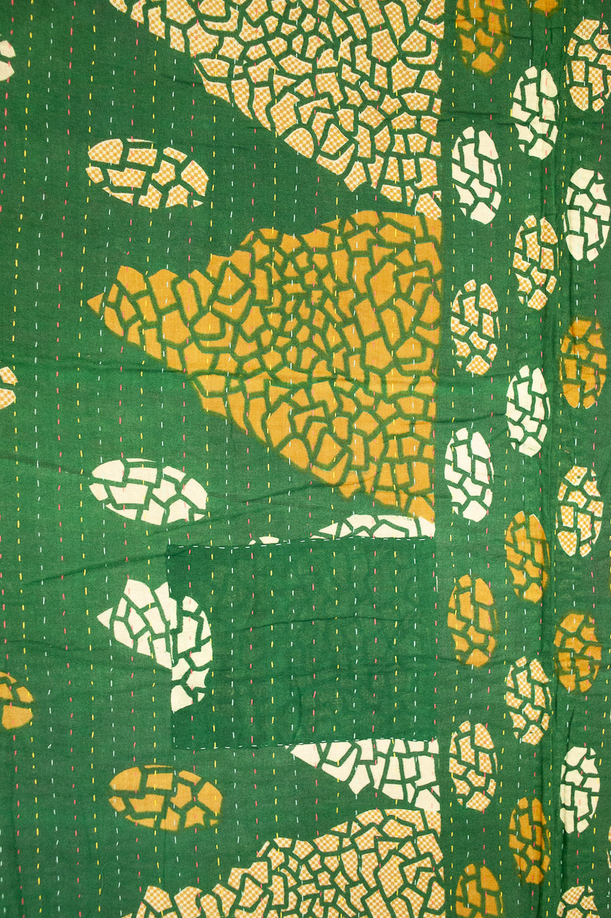 Fieldstone Large Kantha Throw