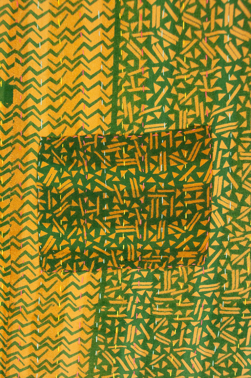 Fieldstone Large Kantha Throw