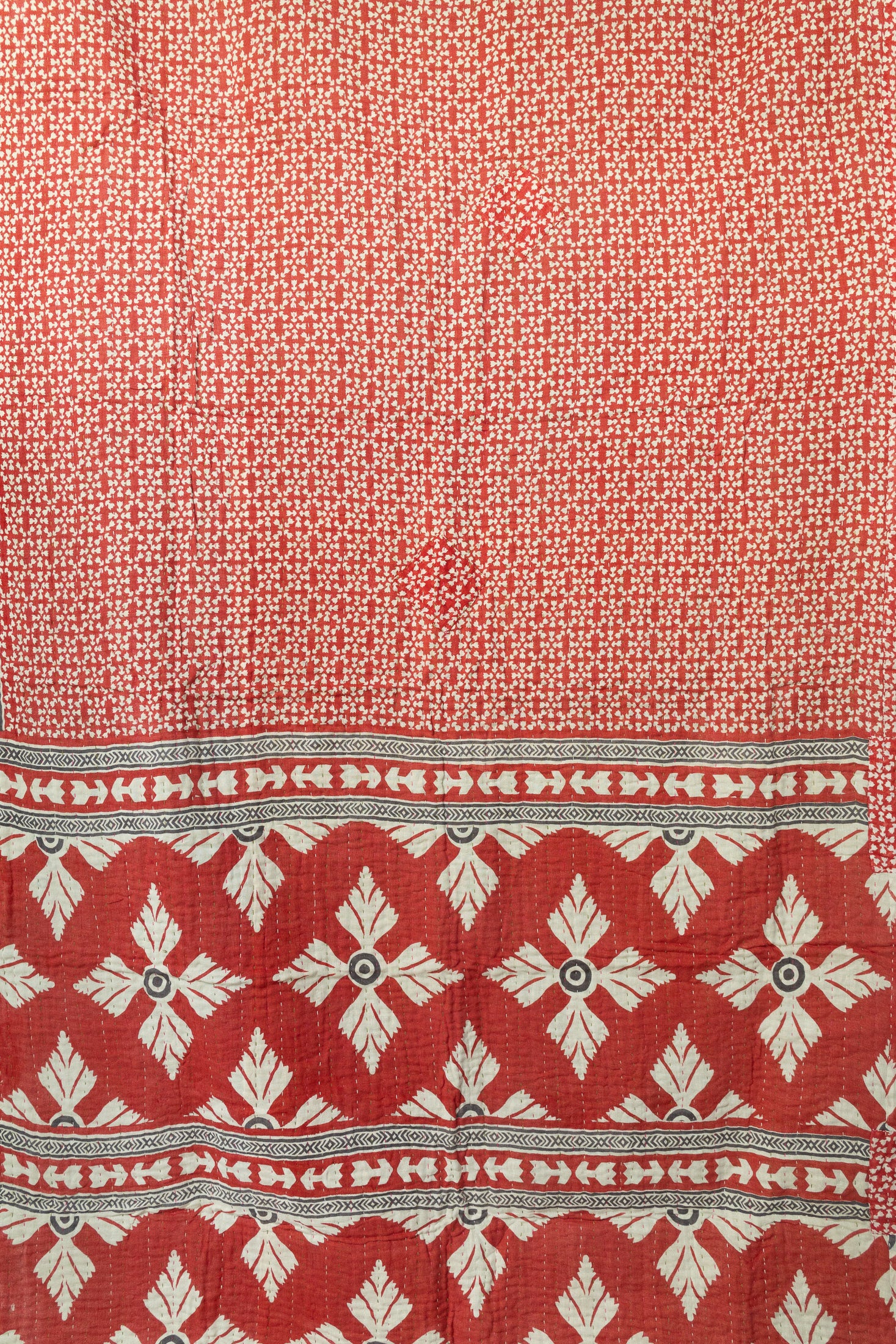 Fir Holiday Kantha Blanket