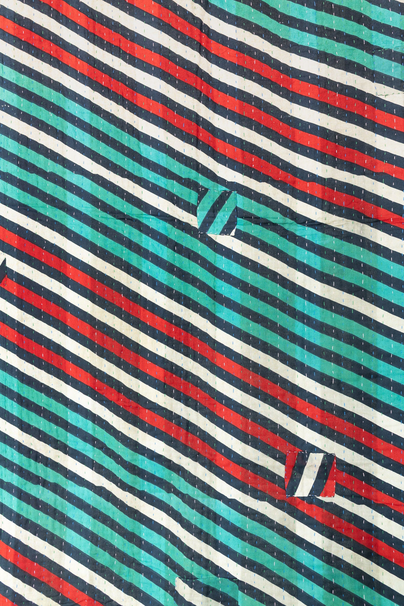 Firefly Kantha Throw Blanket
