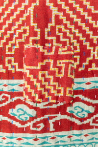 Firefly Kantha Throw Blanket