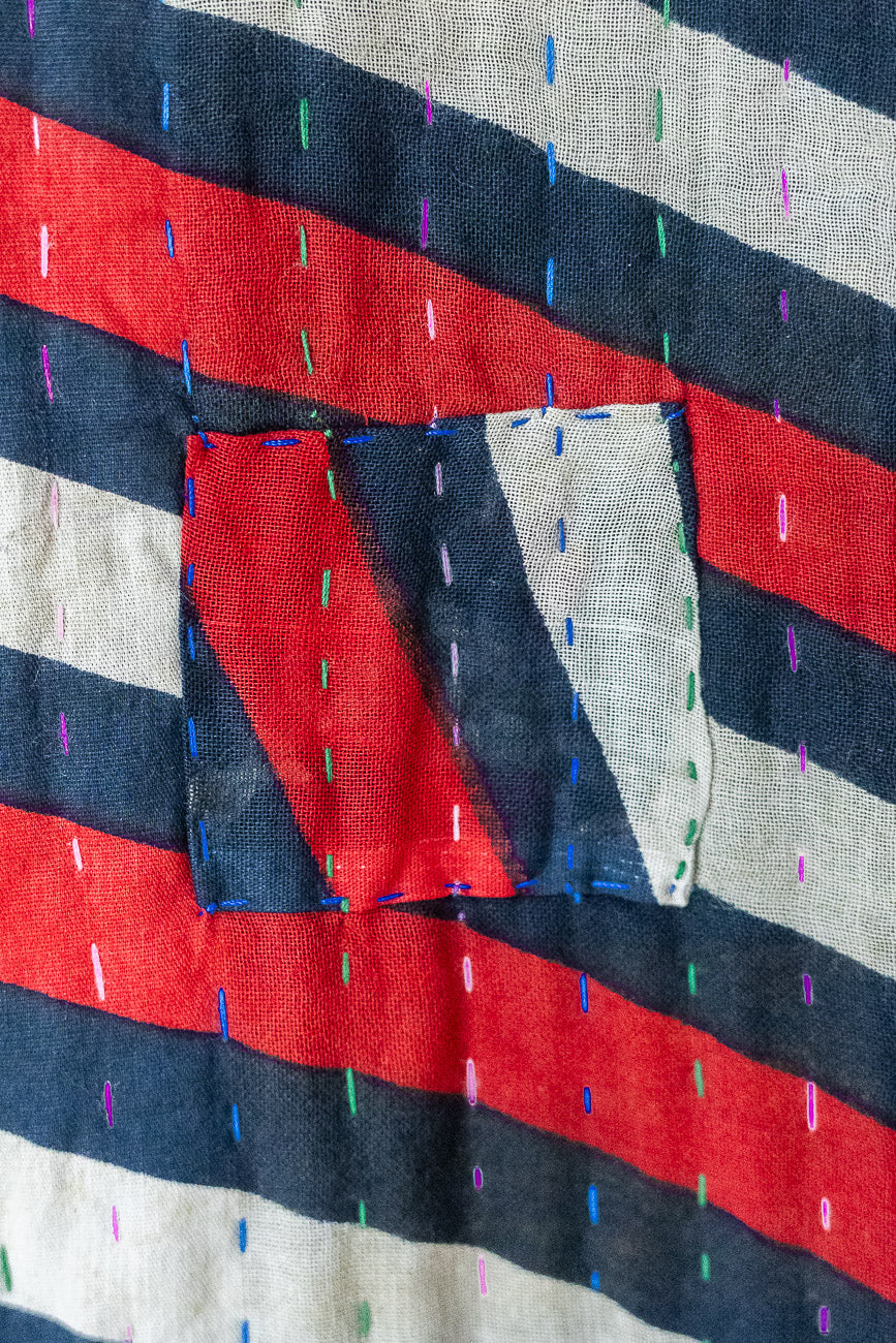 Firelight Kantha Christmas Throw