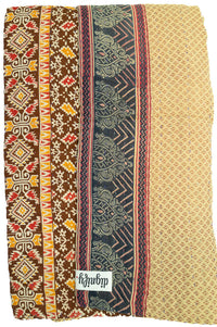 Kantha Throw Bed Quilt