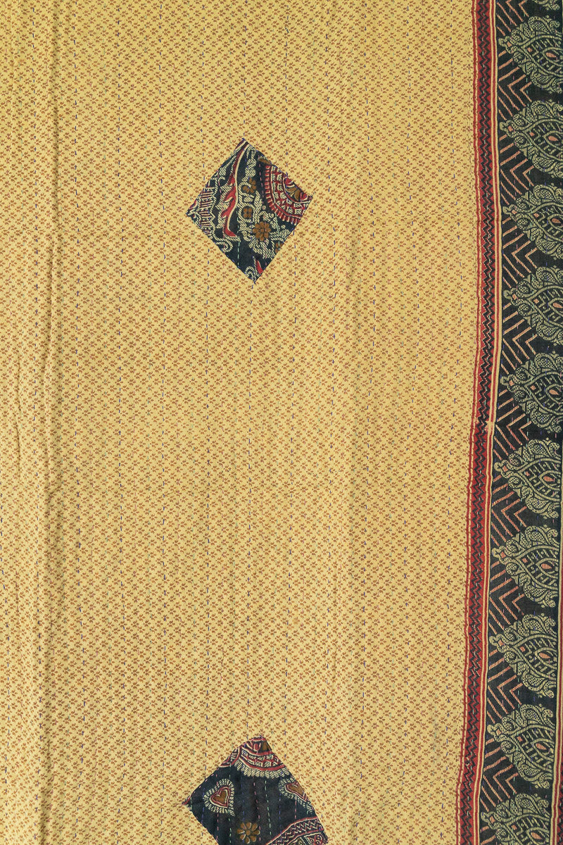 Flourish Kantha Throw