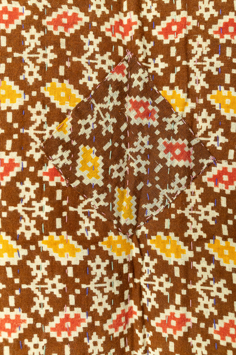 Flourish Kantha Throw