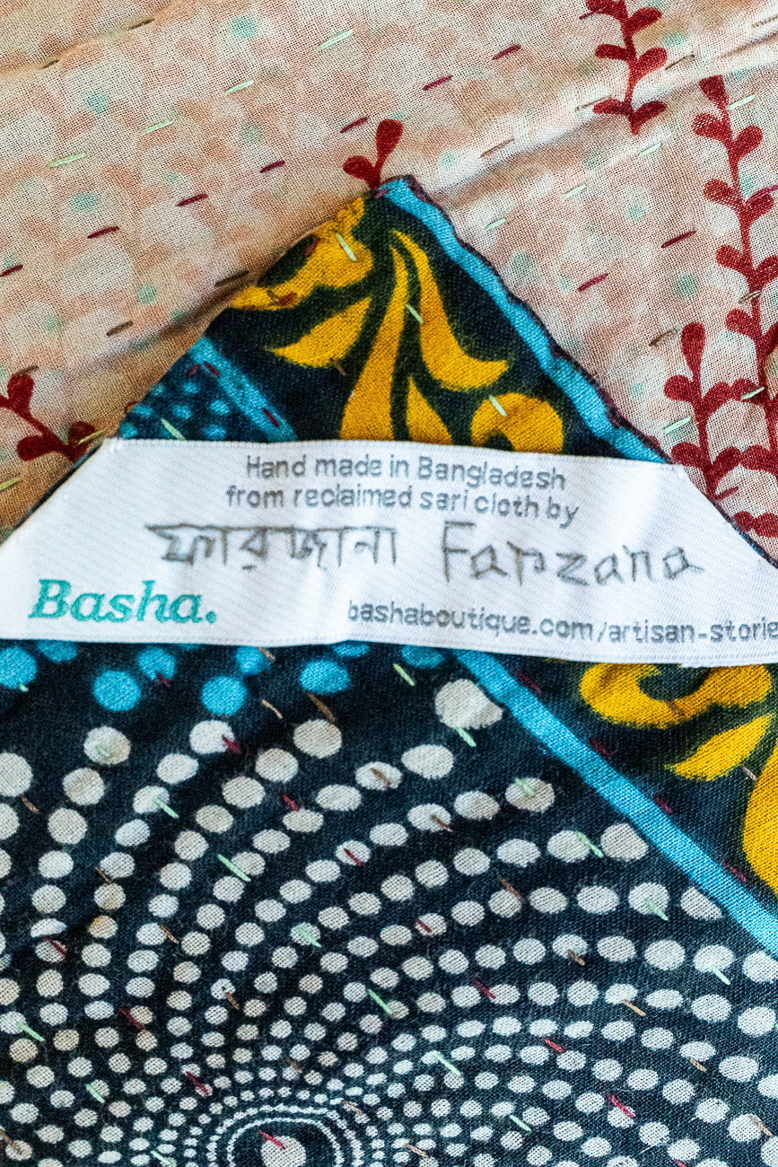 Forward Kantha Throw