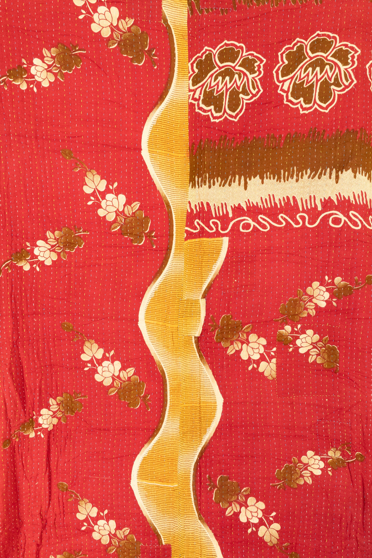 Free Large Kantha Throw Blanket