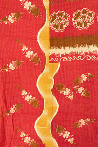 Free Large Kantha Throw Blanket