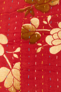 Free Large Kantha Throw Blanket