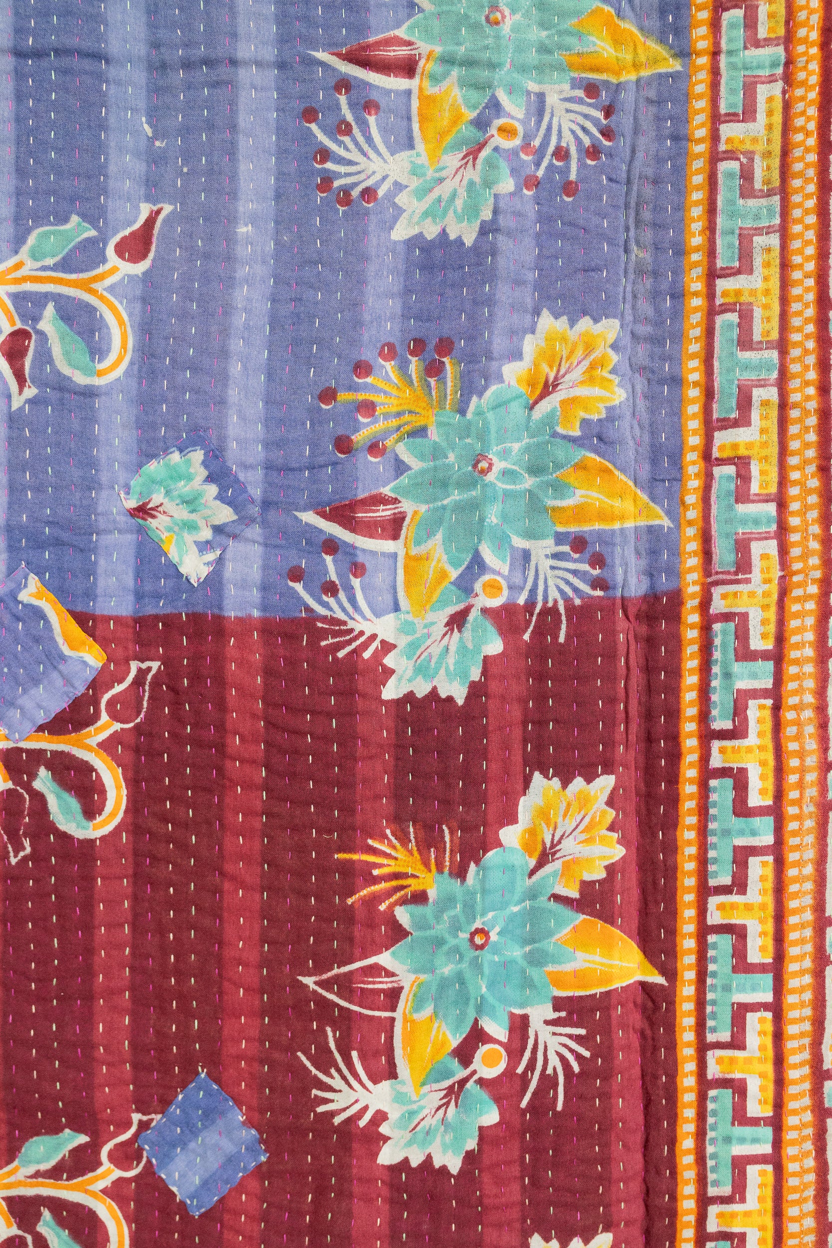 Fresh Large Kantha Throw
