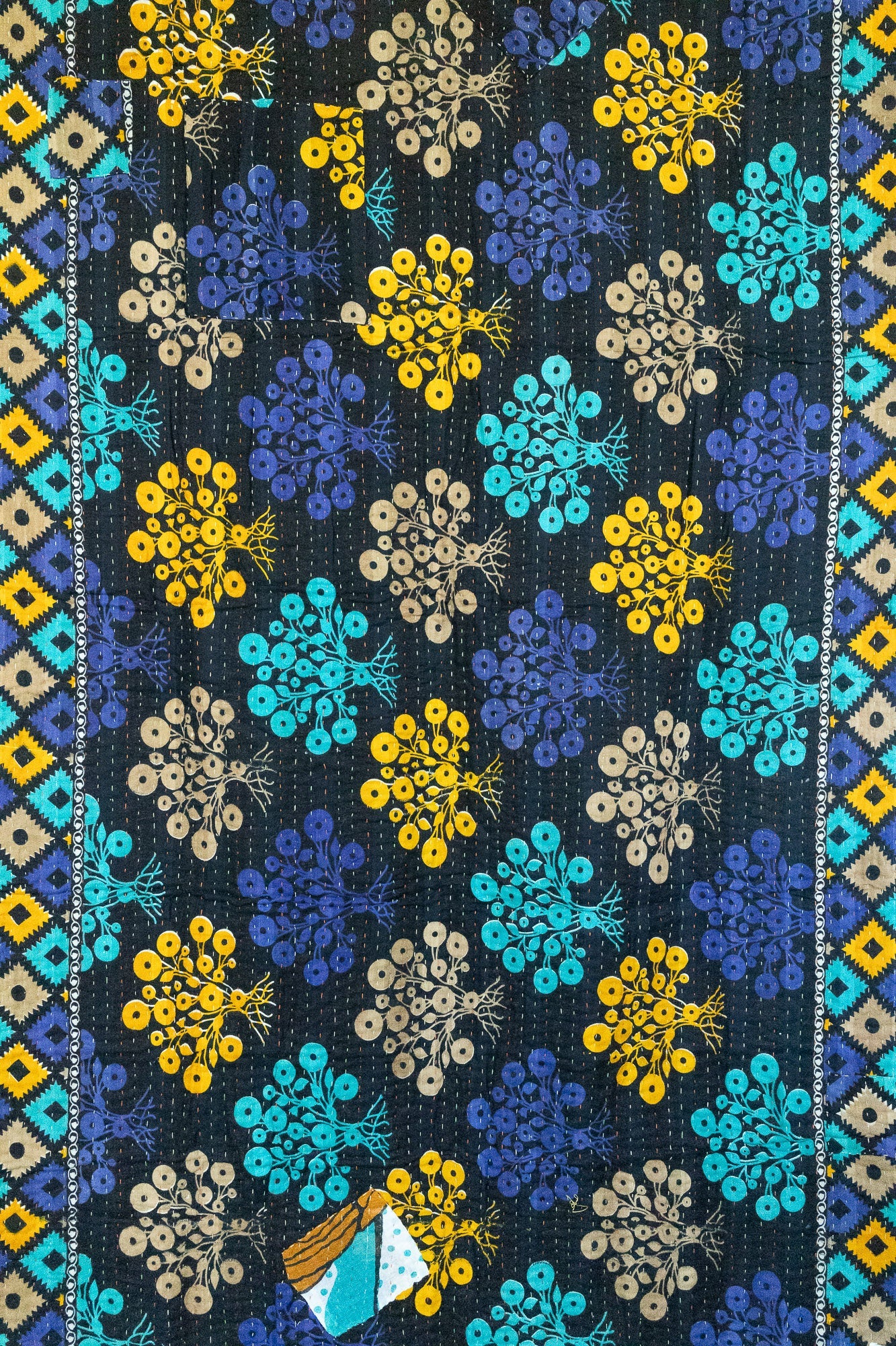 Friendship Kantha Throw