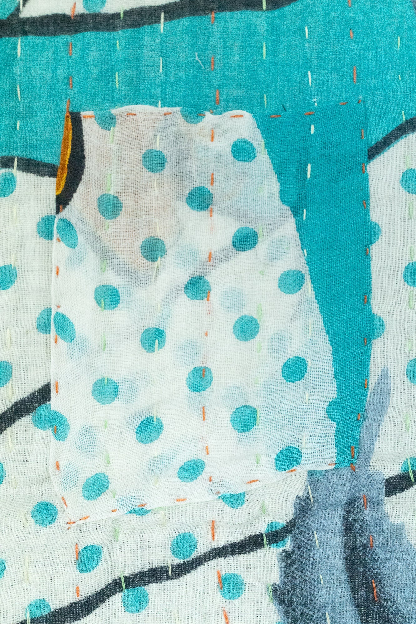 Friendship Kantha Throw