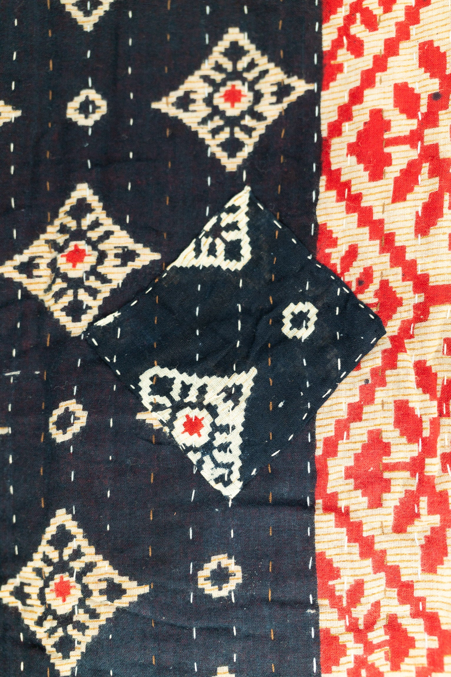 Friendship Kantha Throw