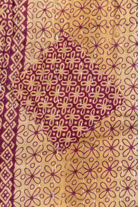 Fuchsia Large Kantha Throw Blanket