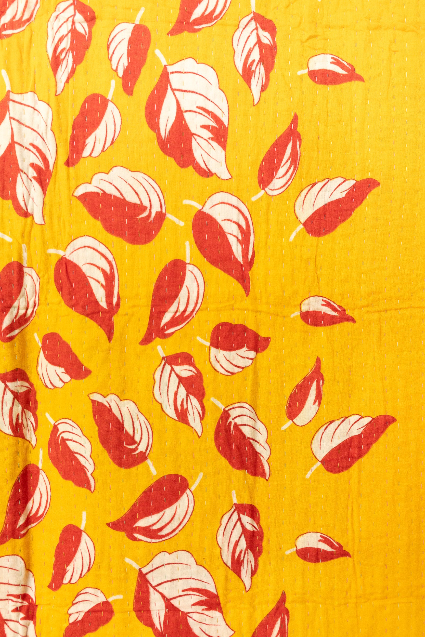 Garnet Kantha Throw