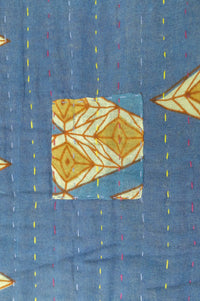 Generous Kantha Throw Blanket