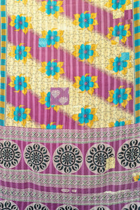 Gifted Kantha Throw Blanket