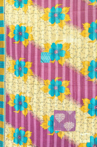 Gifted Kantha Throw Blanket