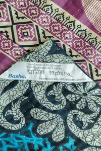 Gifted Kantha Throw Blanket