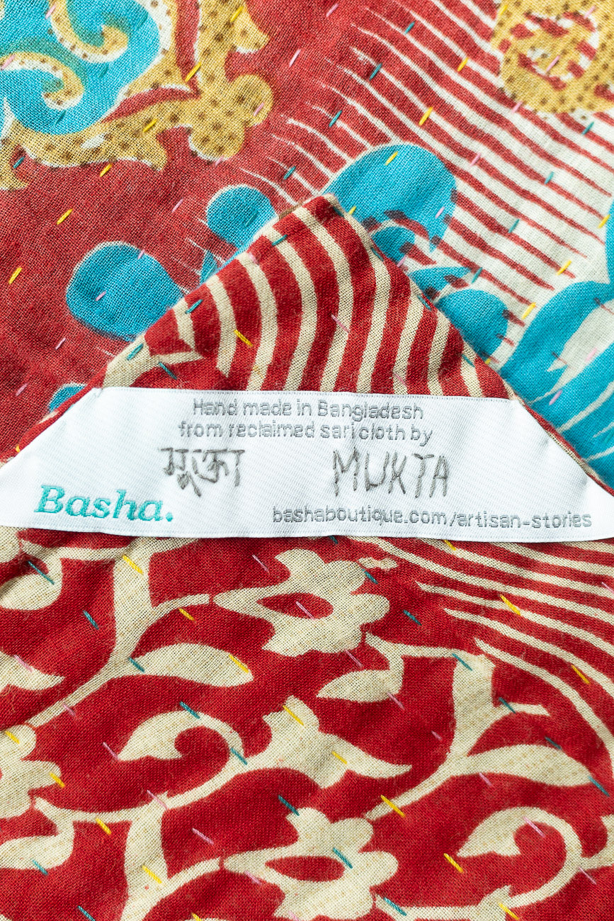 Gladness Kantha Throw