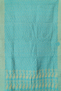 Gladness Silk Blend Kantha Throw Blanket