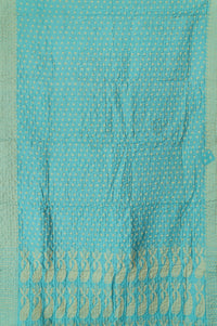 Gladness Silk Blend Kantha Throw Blanket