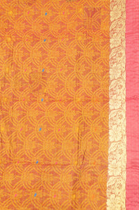 Gladness Silk Blend Kantha Throw Blanket